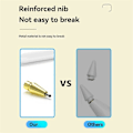 Miniatyrbilde 2 av 5: Stylus Nib for Barrel Damping Stille Utskiftbare Modifiserte Nibber G