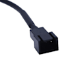 Pikkukuva 3 / 4: 30 cm USB-uros - 3-nastainen adapterikaapeli PC-tietokoneen kotelon CPU-tuulettimelle