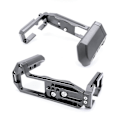 Miniatyrbillede 3 af 5: Til XT5 Udvidet Justerbar Vertikal Hurtigudløser L Pladeholder Håndgreb Tripod Beslag Sort