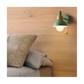 Miniatyrbillede 3 af 5: Stue Veranda Ganglampe Nordisk Minimalistisk Moderne Soveværelse Sengelampe Macaron Vægslampe (grøn)