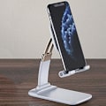 Miniatyrbilde 4 av 5: Nettbrettholder Universal Nettbrett- og Mobiltelefonholder Base Multifunksjonell Skrivebordsholder Teleskopisk F