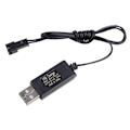 Miniatyrbillede 5 af 5: Opladningskabel Batteri USB-lader Ni-cd Ni-mh Batteripakke Sm-2p Stikadapter 4.8v 250ma Udgang Legetøj Bil