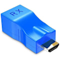 Miniatyrbild 2 av 5: 2-pack HDMI-förlängare, HDMI till RJ45-omvandlare Repeater via Cat 5E / 6 1080P upp till 30M Förlängare för HD