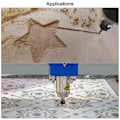 Miniatyrbillede 5 af 5: 10 STK Titanium Belagt Karbid Endefraeser Gravering Fraeser CNC Router Bits til PCB Maskine, 1/8 Tomme Skaft 1.1Mm 2024THO