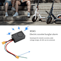 Miniatyrbild 2 av 5: 1150DB Högt Trådlöst Stöldskydd Vibrationslarm Fjärrkontroll för M365 Scooter A