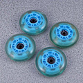 Miniatyrbild 3 av 3: 4 st 72 mm LED-skatehjul, inline-hjul för utomhusbruk (slumpmässig färg)