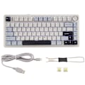 Miniatyrbilde 1 av 5: AULA F75 80 Mekanisk Tastatur Hot-Swap Trådløst Tastatur Bluetooth Trådløst PBT Gaming Tastatur