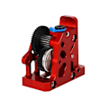 Miniatyrbillede 1 af 5: -LITE-Ekstruder Dual Gear Ekstruder Reduktionsgear 3D Printer Dele til CR10-Rød Ekstruder