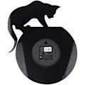 Miniatyrbild 3 av 3: Tre guldfiskar katt väggklocka/katt väggklocka vardagsrumsspegel 3D väggdesign
