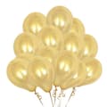 10-pak Guld Metallic Balloner 12″ 30cm