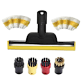 Miniatyrbillede 1 af 5: Til Karcher Easyfix SC2 SC3 SC4 SC5 Damprenser Gulvklud Rund Børste Vinduesdyse Skraber Stea