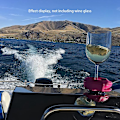 Miniatyrbillede 3 af 5: Udendørs Vinglasholder Tilbehør Champagne Picnic til Båd Badekar Stol Armlæn Bærbar Vin