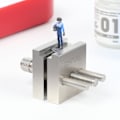 Miniatyrbillede 2 af 5: DSPIAE AT-MV Præcisions Mini Skruestik i Rustfrit Stål til Modelbygning - Robust & Præcis