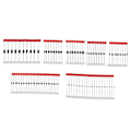 Miniatyrbild 1 av 4: 1n4148 1n4007 1n5819 1n5399 1n5408 1n5822 Fr107 Fr207 Diod, elektroniska komponenter paket, diod Ass