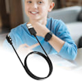 Miniatyrbillede 3 af 5: Smartwatch-oplader Sikker Magnetisk Hurtig Opladning Smartwatch Dock Oplader Adapter 2 PIN Armbåndsur Opladekabel Ledning Kompatibel HW12 HW16 Kaesi