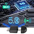 Miniatyrbillede 5 af 5: 2 i 1 Android Auto Trådløs Adapter & Trådløs CarPlay Adapter Plug & Play Bil