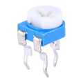 Miniatyrbild 2 av 5: 50 st 100-2000K¦¸(50K) Hög Precision Horisontell Blå Vit Potentiometer Variabel Resistor