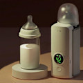 Pikkukuva 4 / 5: 6000mAh USB Ladattava 37-55C/98.6-131 F Ulkokäyttöön Tarkoitettu Tutipullon Lämmitin Termospullo Maidolle Teelle Mehulle Nestemäiselle Kahville
