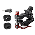 Miniatyrbillede 5 af 5: Til Action4/GoPro12 Cykelklemme 360 Graders Roterende Multi-Rør Multi-Funktions Bærbar Holder