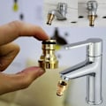 Miniatyrbillede 5 af 5: Messing Vandhaneforbindelse Vandhane Have Slange Armatur - 4 Messing Hun Vandhane Armatur Slange