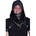 Pikkukuva 3 / 5: Cyberpunk Rogue -huppuhuivari, Assassin-asuhuppu Talvi Unisex-viitta Hattu