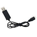 Miniatyrbillede 2 af 3: 3.7v 350mah Lipo Batteri USB Oplader Kabel Til X5 X5c Rc Drone 2024THO