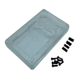 Miniatyrbilde 1 av 5: H2 Plastikk Etui for Hackrf One PORTAPACK H2 Transparent Skall