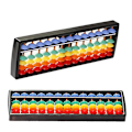 Miniatyrbilde 4 av 5: Fargerike Perler Abacus i Plast for Regning Soroban Leker for Barn