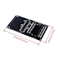 Miniatyrbild 3 av 5: Utbyggnadskortmodulkit för PICO W GPIO Utbyggnadskort 4-vägs Smart Relä IO-sensor Felsökningsmodulkit