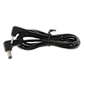 Pikkukuva 1 / 5: DC 12V virtajohto kaapeli DC 5.5*2.5mm - DC 2.5*0.7mm BMPCC:lle, musta