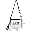 Miniatyrbild 5 av 5: Taylor Clear Bag Stadium Godkänd För Swift Eras-turné (stylea)-y