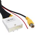Miniatyrbillede 4 af 5: Bil 24-Pins Video Input Switch Bakkamera RCA Adapterkabel til Stepway Vivaro Sandero 4