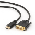 Miniatyrbillede 2 af 2: Cablexpert | Han | 19-bens HDMI type A | Han | DVI | 3 m
