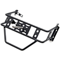 Miniatyrbilde 1 av 5: Metall Bakre Reservehjulsholder Reservehjulstativ for TRX4 SCX10 90046 90047 RC Crawler Bil (Svart)