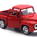 Pikkukuva 3 / 5: 1/32 Metalliseos Automalli Korkea Simulaatio Kuorma-autot Painevalettu Ajoneuvo Lelu Punainen