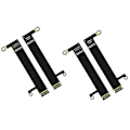 Miniatyrbilde 5 av 5: 2 Par LCD Frontkamera Baklys Kabel for Pro 13-tommers 15-tommers A1707 A1706 A1708 A1989 821-01228-A/