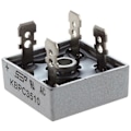 Miniatyrbillede 1 af 5: SEP KBPC3510 35A 1000V Enkeltfaset Firkantet Diode PCB Bro Ensretter