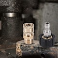 Miniatyrbild 5 av 5: Adapterset för högtryckstvätt M22 till 1/4 tums snabbkoppling, M22 14 mm till 1/4 tums snabbkoppling K