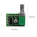 Miniatyrbillede 4 af 5: 5 stk. PAM8403 GF1002 Digital Forstærkerkort Mini Dual Channel PCB 5V USB Strøm Audio Forstærkerkort