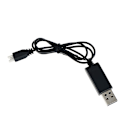 Miniatyrbillede 3 af 3: 3.7v 350mah Lipo Batteri USB Oplader Kabel Til X5 X5c Rc Drone 2024THO