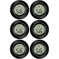 Miniatyrbillede 1 af 5: 6 stk. LCD Digital Hygrometer Termometer til Drivhuse Biler Hjem
