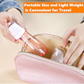 Pikkukuva 2 / 5: Pieniä minisuihkepulloja, aerosoli hienojakoinen kihara suihkepullo tyhjä 2 kpl/50 ml (pinkki ja läpinäkyvä väri)