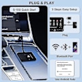 Miniatyrbild 4 av 4: Trådlös Android Auto-adapter för trådbunden Android Auto-bil Plug & Play Enkel installation Aa Trådlös Android