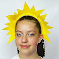 Miniatyrbillede 3 af 3: Sort Fredag Solskin Solstråler Pandebånd Eller Gul Tutu Fødselsdagsfest Favoritter Børn Barn Voksen Spædbarn Børn Halloween Kostume Gul Bri