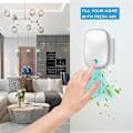 Miniatyrbild 3 av 5: Joniserande Luftrenare, Plug-in Luftjoniserare, Luftjoniserare för Hemmet, för Sovrum Vardagsrum Källare Gym EU-kontakt 2025th