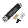 Biltermometer, LCD-instrumentbräda klocka, batteridriven, självlysande, multifunktionell