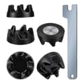 KitchenAid Blender Kopplingsbytesdelar (6-pack) - 9704230 Blenderkoppling med 1 skiftnyckel s202