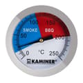 Analog Grill- och Rökttermometer Stektermometer silver