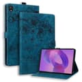Fodral för Lenovo Tab K10C/Tab E10C med kortfack Läder Tablet Ställ Folio Omslag Blomma Katt