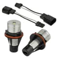 1 par 8000K hvite LED Angel Eye Marker lyspærer for- E39 E53 E60 E63 E64 E66 E87 5 6 7 X3 X